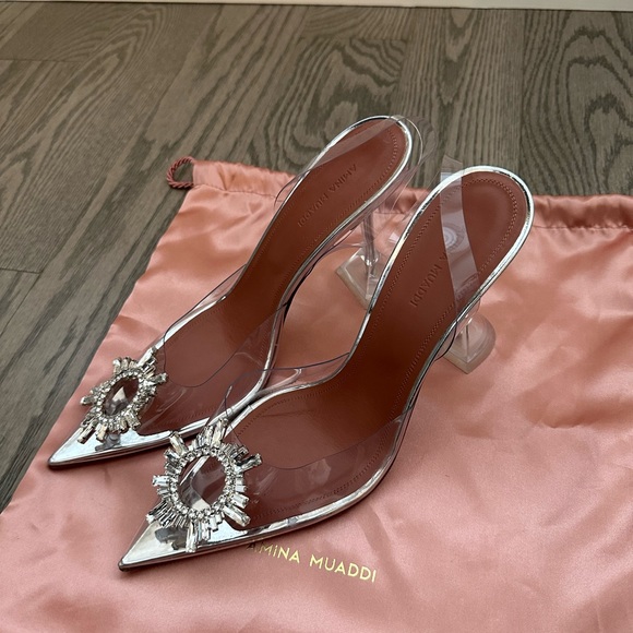 SOLD! AMINA MUADDI BEGUM PVC SLINGBACK - Picture 7 of 9
